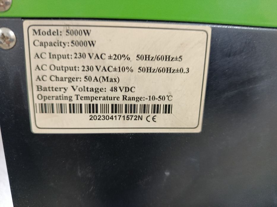 5kW XPNEPG 1faza invertor UPS