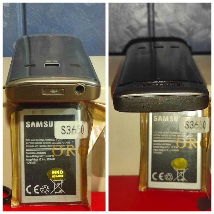 М обильный телефон Samsung S5610 кнопочный. Новая батарейка