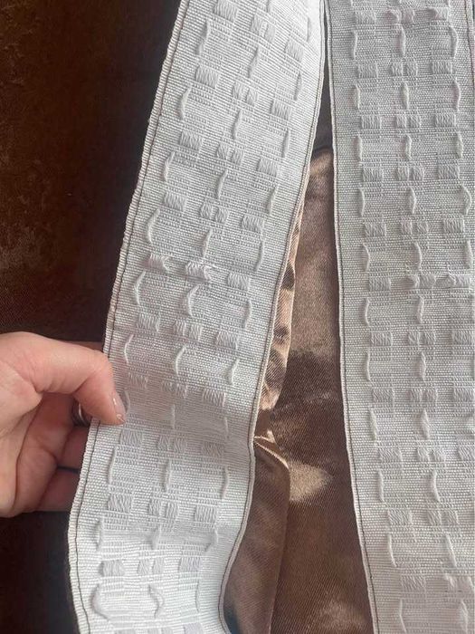 Перде/завеса тъмно кафяво