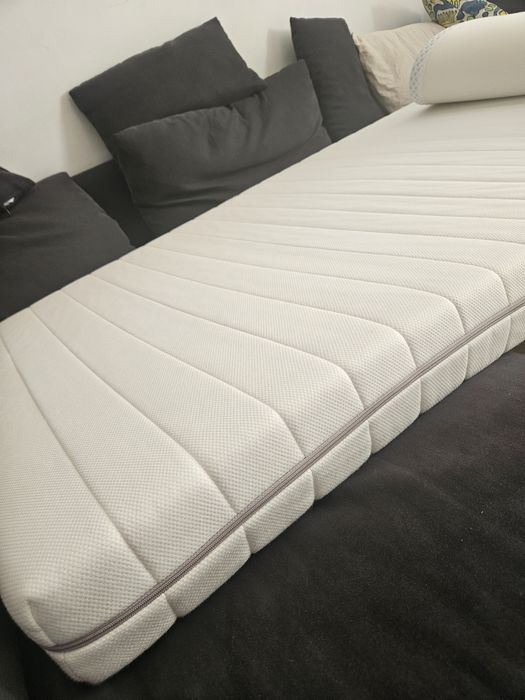 Saltea Ikea + topper Gold Jysk 90x200