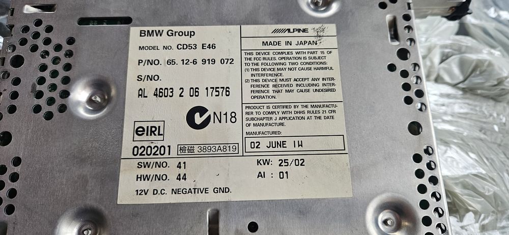 Аудио cd bmw 3 оригинално аудио bmw