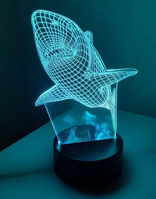 Продам 3d  светильники