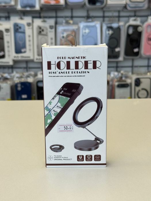 Suport Metalic Magsafe Pentru Telefon Adeziv Inclus