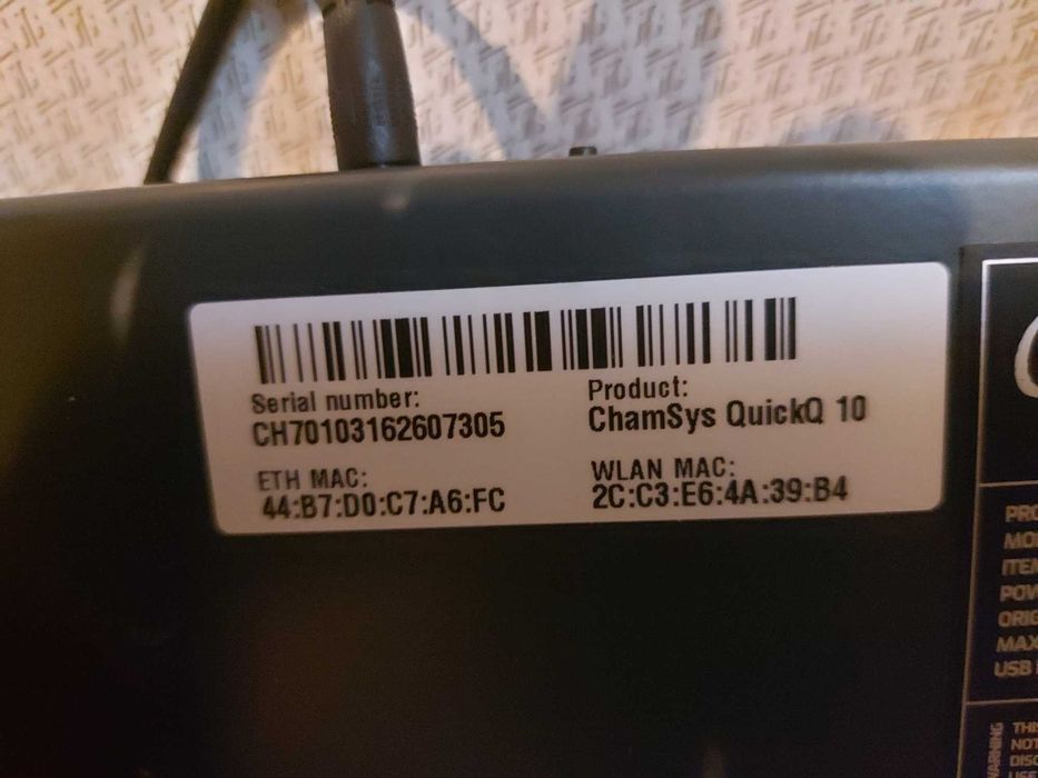 QuickQ 10  Gonsoles Апаратура