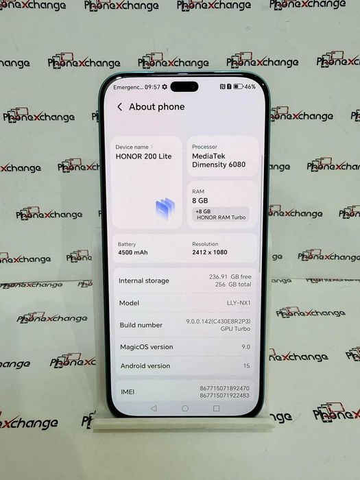 Honor 200 Lite 256/8GB    48769