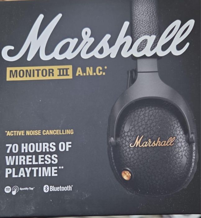 Casti MARSHALL Monitor III, sigilate, transport inclus