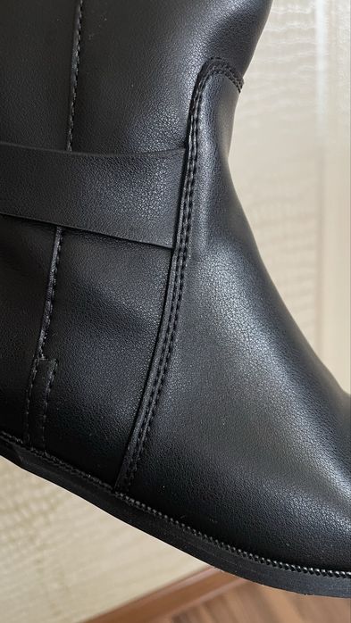 Сапоги кожа осень