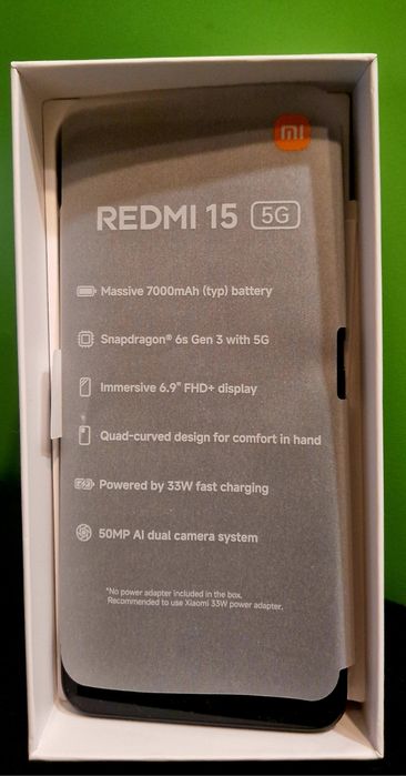 Xiaomi Redmi 15, 8GB RAM, 256GB