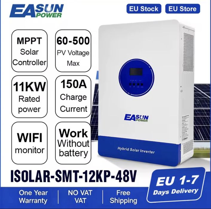 Invertor hybrid Easun Power 11kW 48V 500V DC