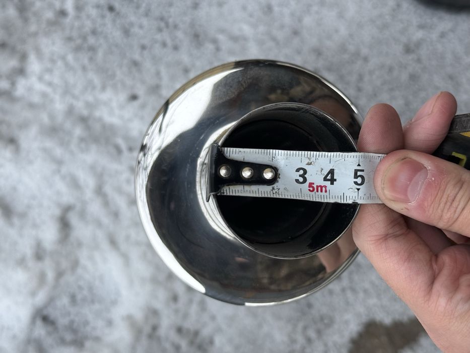 Прямоточная выхлопная труба (глушитель)