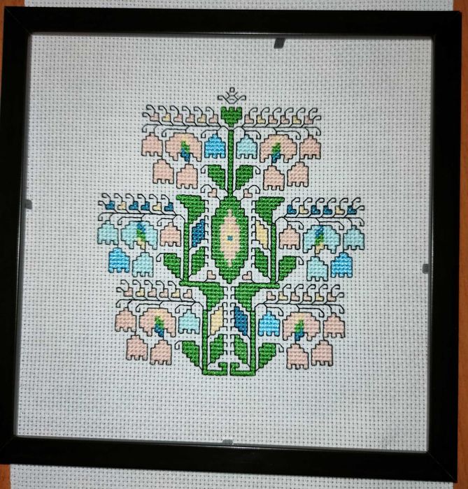 Две шевици в различни цветове с рамки