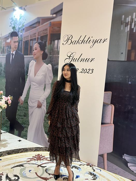 шифоновое легкое платье