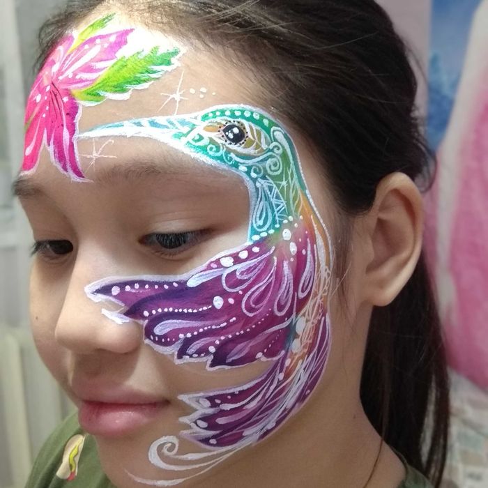 Грим,Аквагрим. Рисунки гипоаллергенными красками