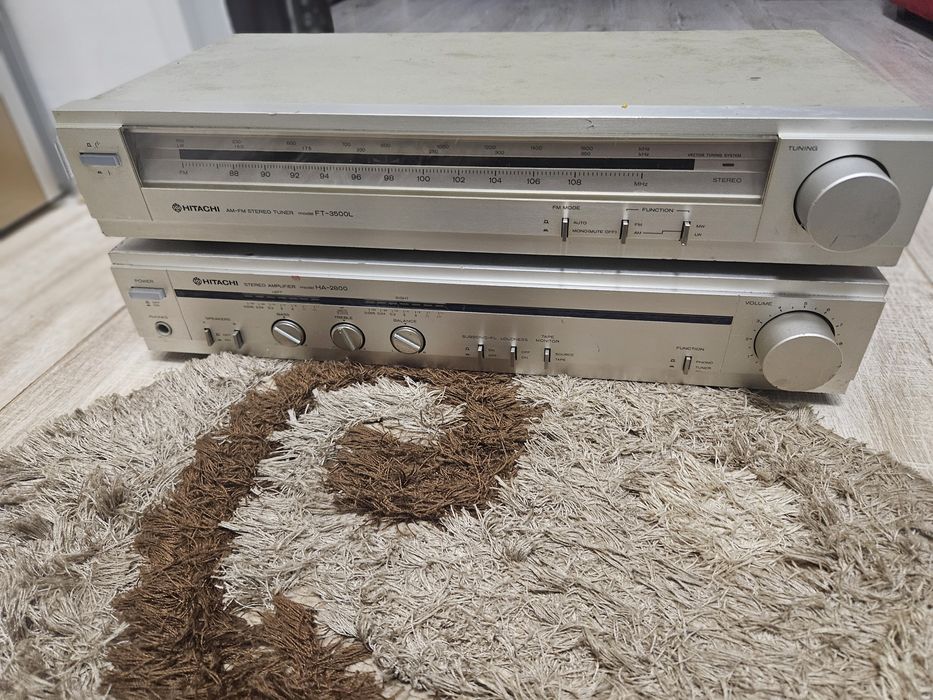 Amplificator si tuneer  Hitachi