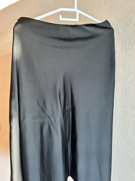 Атласная юбка, размер 48