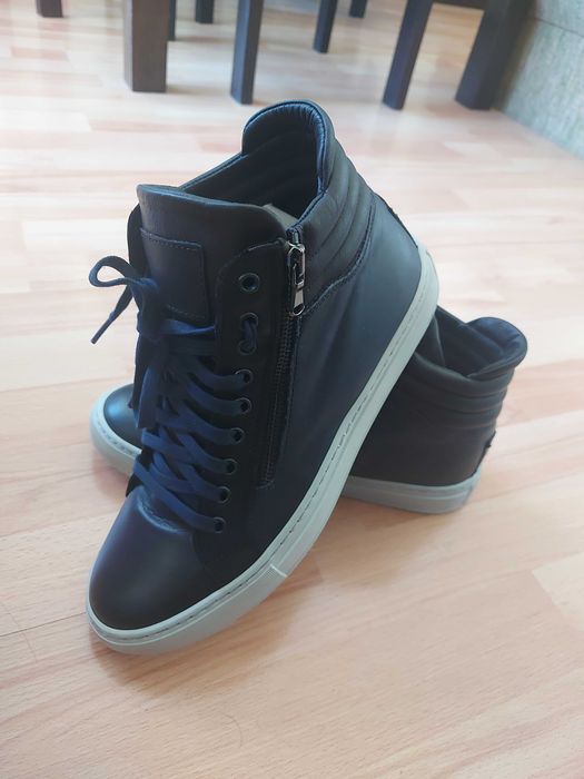 Мъжки високи кецове  Vera Pelle