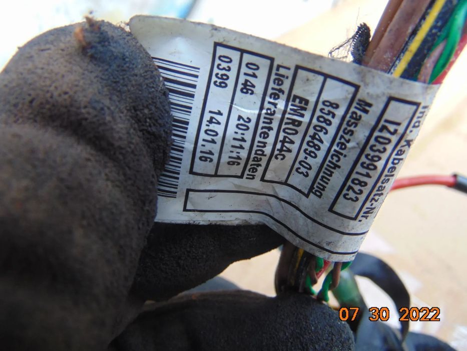 Cablaj Motor BMW F20 2.0 b47 f30 f31 f32 f33 f34 f10 f11 f45 f46 f25 f26 f80 g20 g31 g31 g21 g22 g2