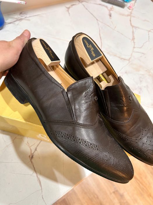 Кожаные туфли  41 размер