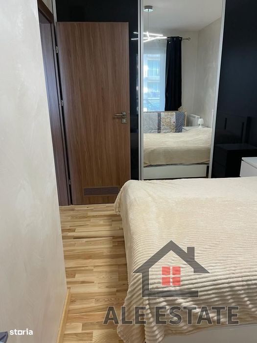 Ap. 2 camere, mobilat, etaj 3, bloc nou,Ansamblul Grand Park Residence