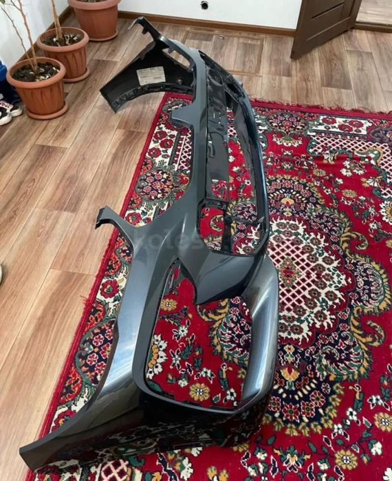 BMW X6 передний бампер и решетка