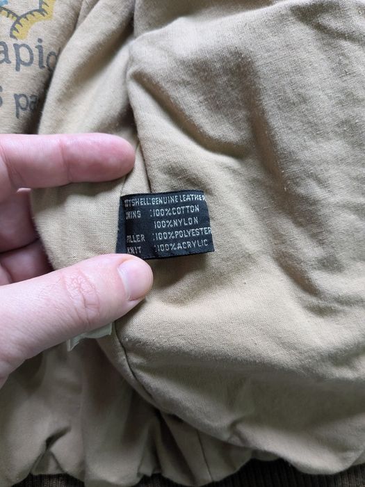 M. Geacă piele Top Gun