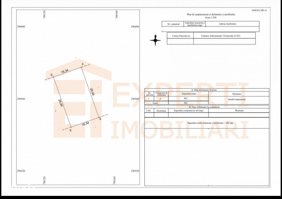 Teren 482mp de vanzare, in Lazu - Constanta