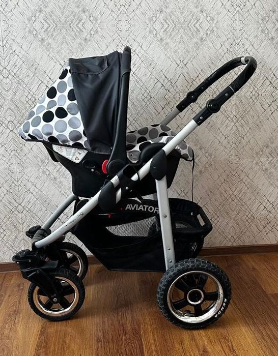 Коляска б/у, 2 в 1