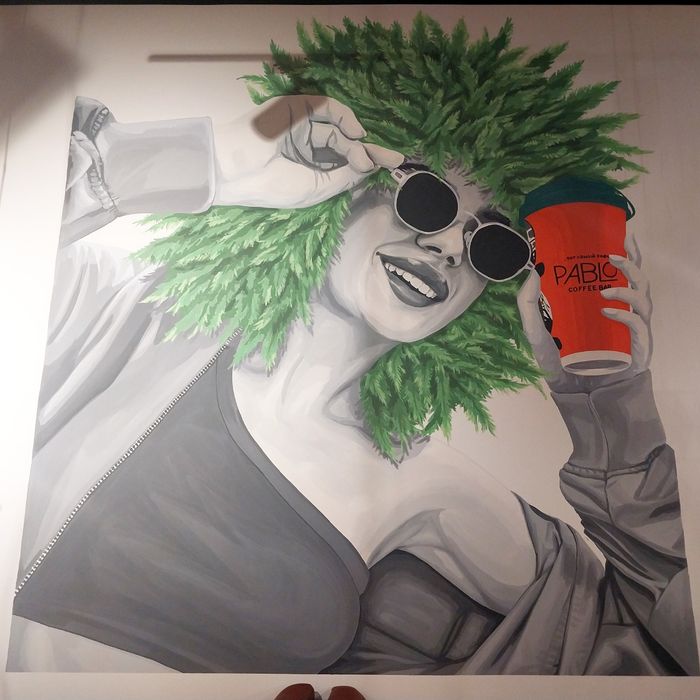 Роспись стен, художественное оформление