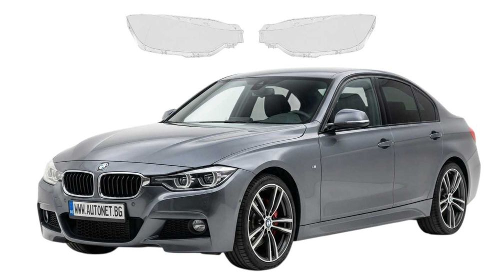 Стъкла за фар BMW F30 F31 2015-2018, Капаци за фар F30/F31 LCI FEIS