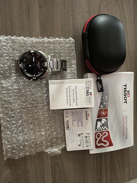 Tissot T-Touch titanium solar / Бартер за Аудио техника /