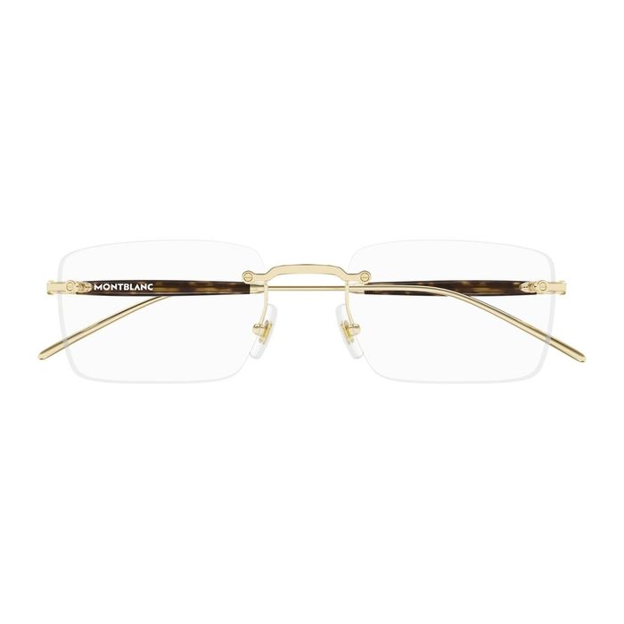 Montblanc MB0411O 002 Gold - Men's Optical Frames 55mm