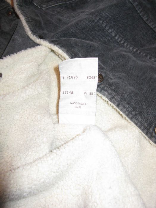Geaca de blugi imblanita originala Levi`s - Marimea S
