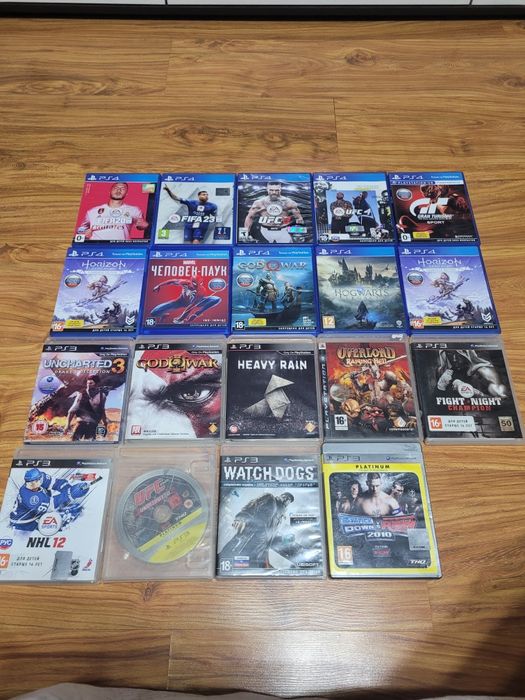 Диски с играми Playstation