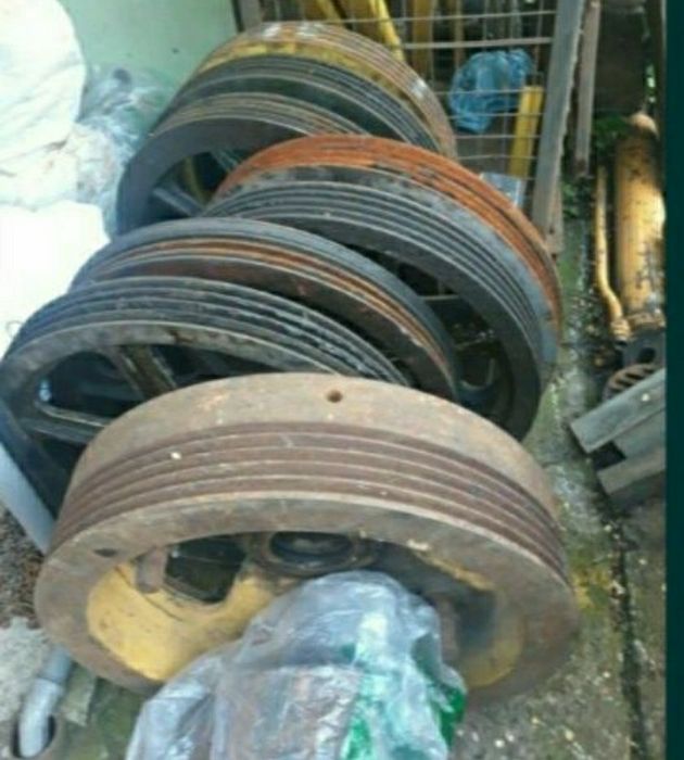 Exhaustor vopsitorie-Fulie-volanta-reductor de turatie