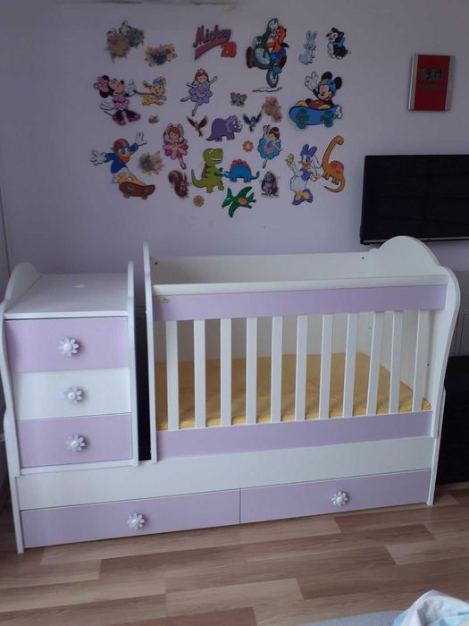 Детско легло 2в1