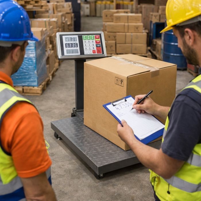 Сгъваем кантар до 1000кг - рифелова платформа