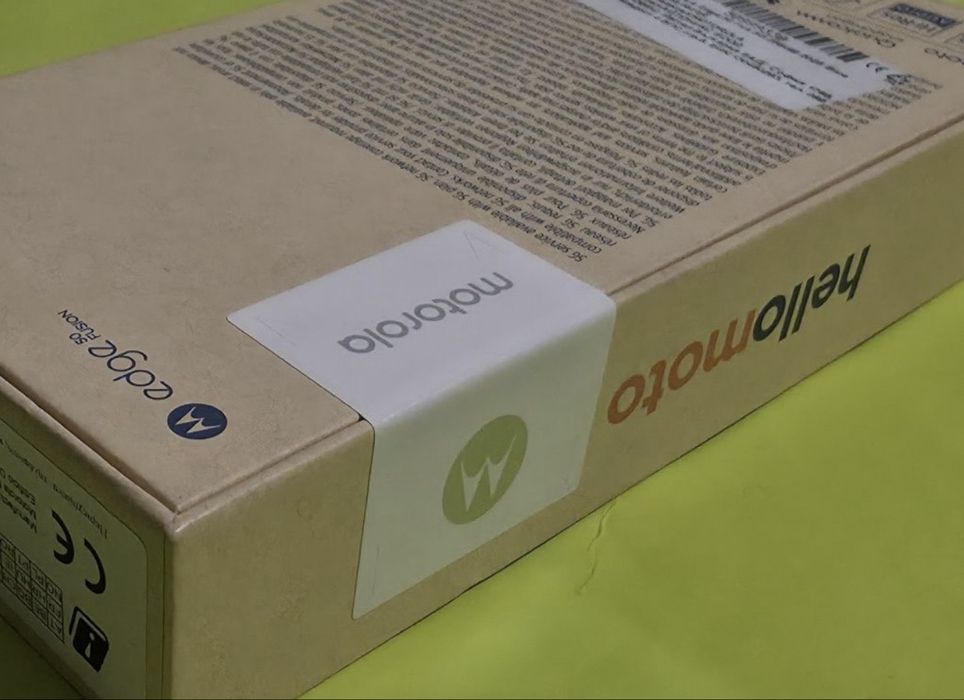 ЗАПЕЧАТАН 256GB Motorola EDGE 50 Fusion Гаранция Yettel 2028г. Blue