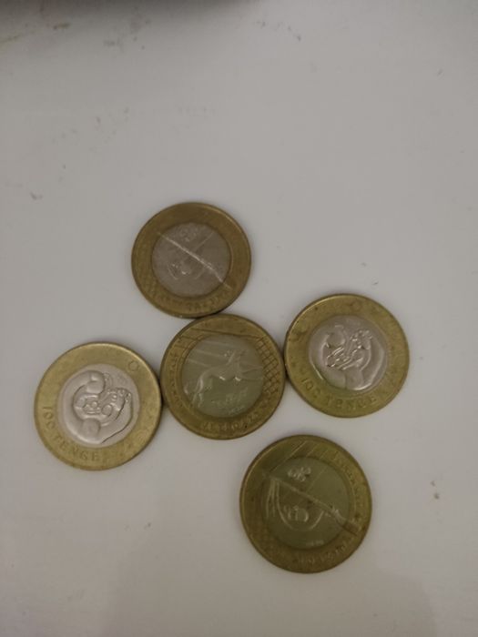 Коллекция манет 5 шт