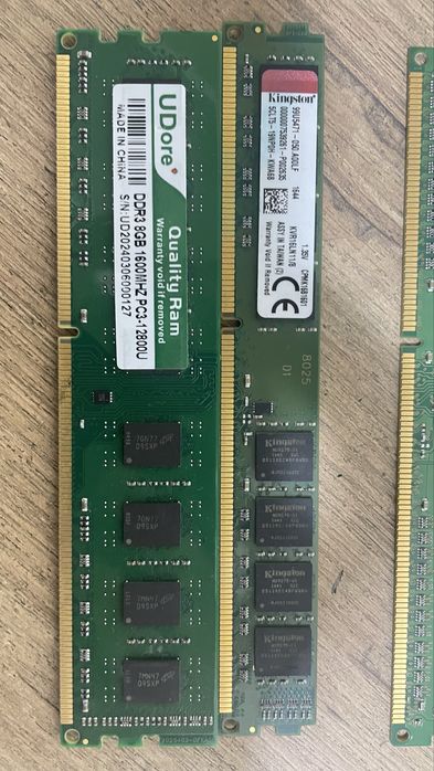 Озу памят DDR3 4-8gb