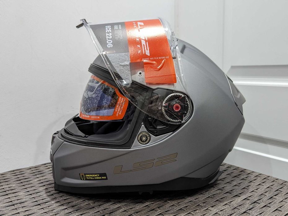 Casca moto LS2 Vector 2 II, marime XS - ochelari de soare