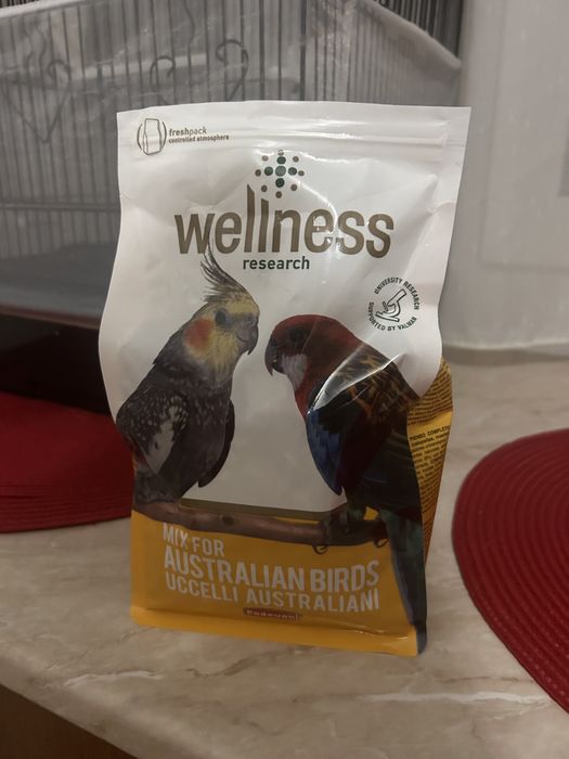 Vand Papagal Rosella, cusca, accesorii si mancare