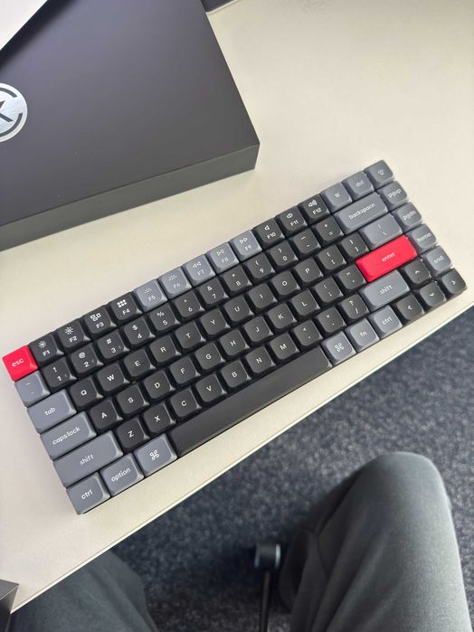 Tastatura mecanica gaming/coding Keychron K3 Pro cu iluminare RGB