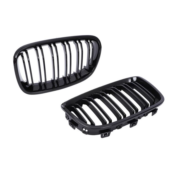 Set grile grila nari Dubla Negru Lucios M Bmw Seria 1 F20 nfl