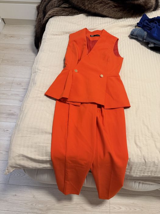Zara set оранжев, S-ка