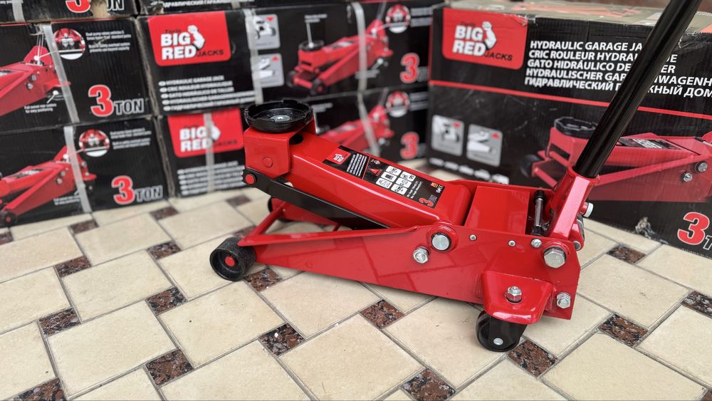 Torin Big Red 3 tonnalik gidravlik 2 porshanli podkatnoy domkrat