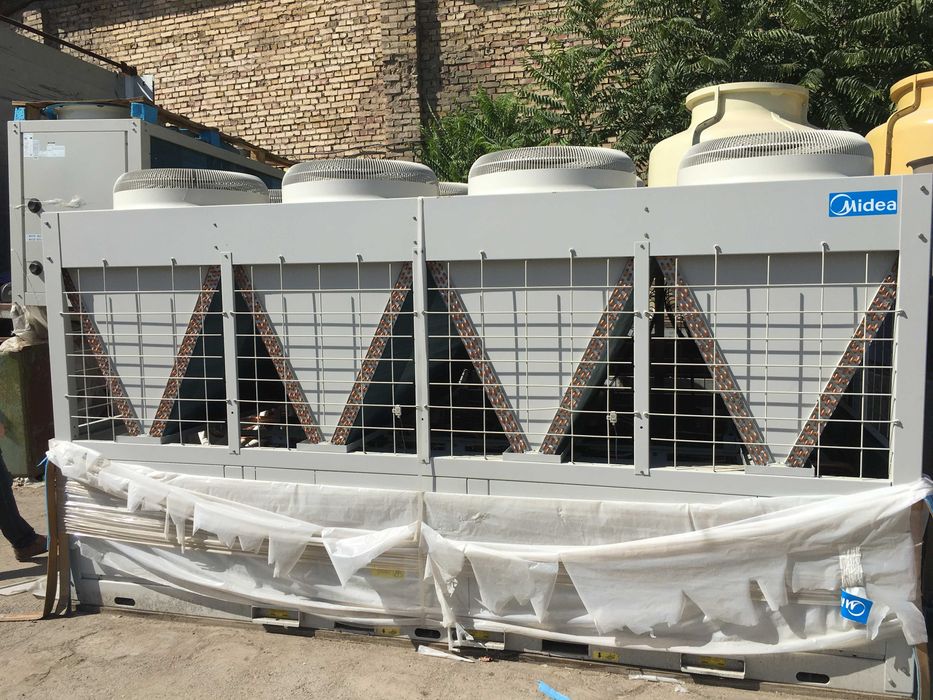 Чиллер-фанкойл MIDEA/Chiller/Fancoil/Чиллер| 200 кВт на СКЛАДЕ Ташкент