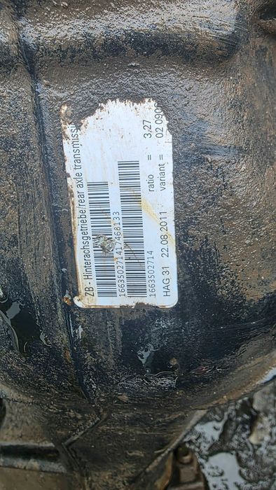 grup diferential spate Mercedes A1663502714 W166 GLE ML350 raport 3.27