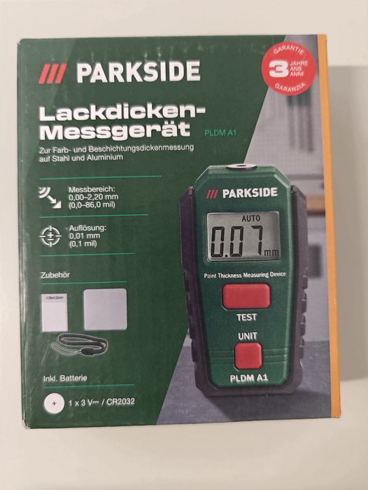 Indicator de grosime a vopselei profesional PARKSIDE PLDM A1