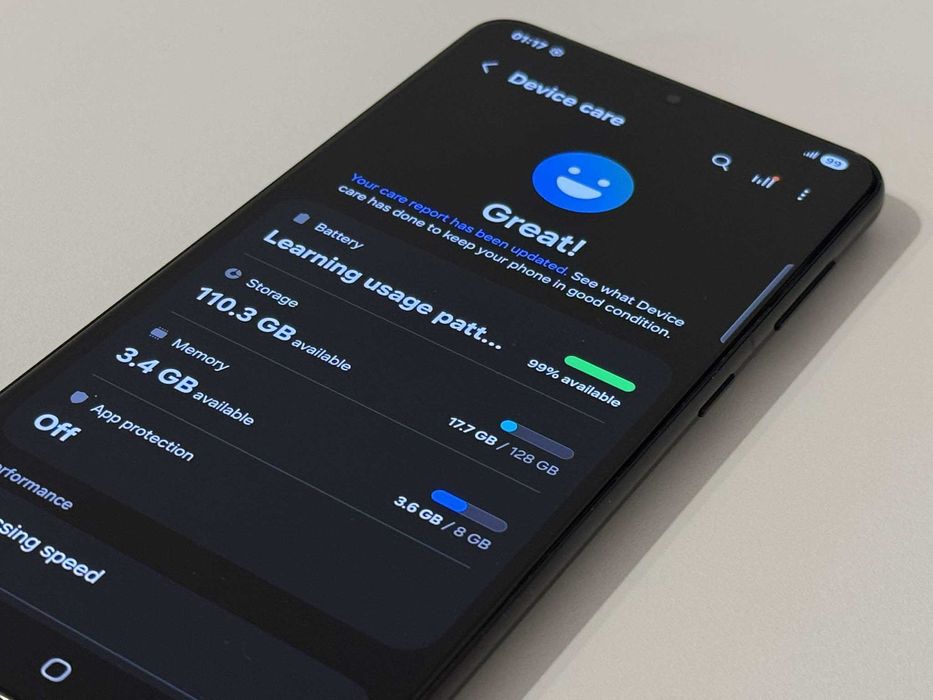 Бартер! Перфектен! Samsung Galaxy S21 Plus Phantom Black