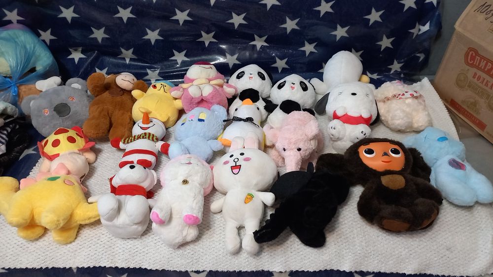 Продам мягкие игрушки новые